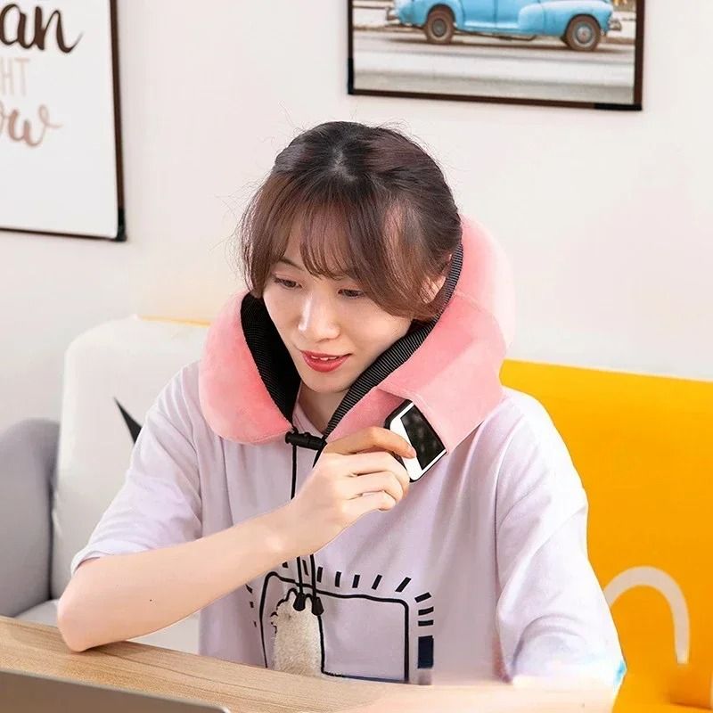 U Shaped Memory Foam Travel Neck Pillow For Comfortable Support 10