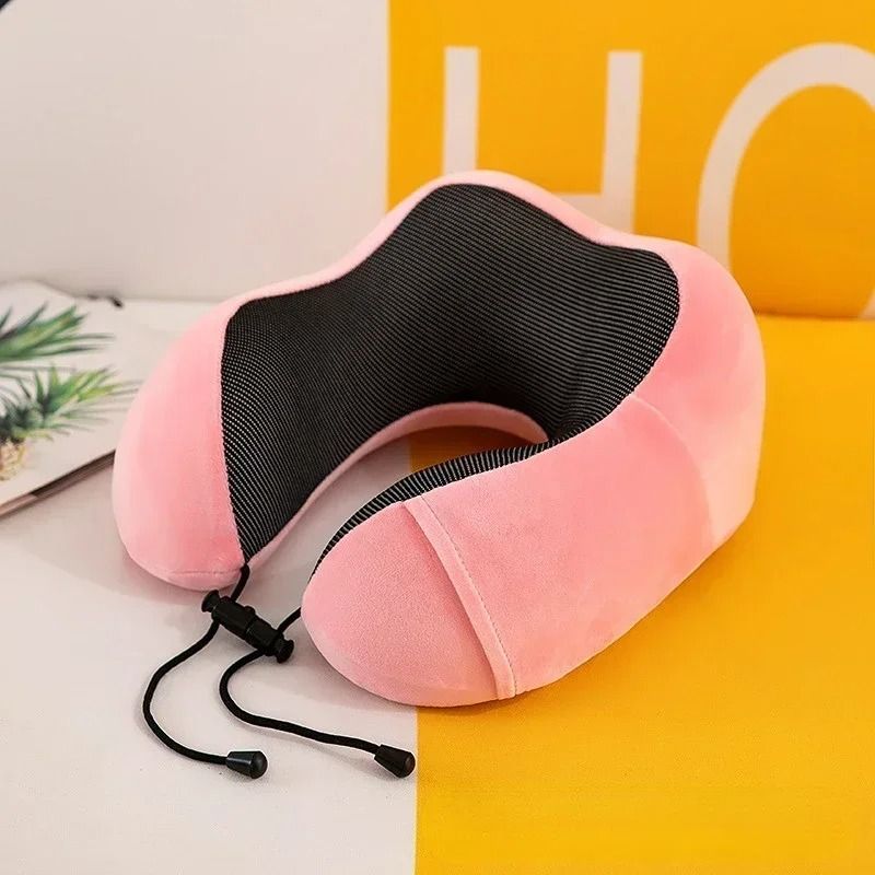 U Shaped Memory Foam Travel Neck Pillow For Comfortable Support 1