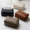 Modern Artificial Leather Tissue Box Square Bathroom Decor 0