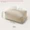 Modern Artificial Leather Tissue Box Square Bathroom Decor 7
