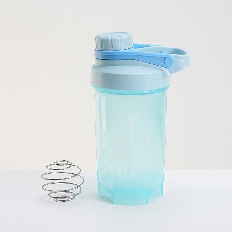 500ml BPA Free Leak Proof Sports Water Bottle Protein Shaker 7