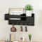 Rustic Wall Mounted Key Rack And Mail Organizer With Shelf 2