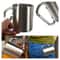 Stainless Steel Camping Mug With Carabiner Handle Lightweight Outdoor Coffee Cup 9