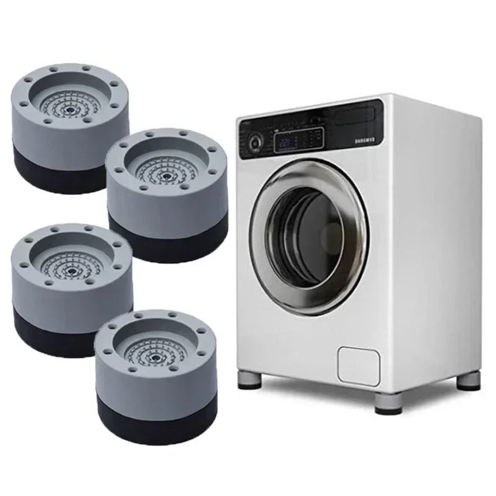 Anti Vibration Washing Machine Pads Non Slip Furniture Feet Protectors Set Of 4 5