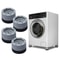 Anti Vibration Washing Machine Pads Non Slip Furniture Feet Protectors Set Of 4 5