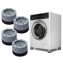 anti vibration washing machine pads non slip furniture feet protectors set of 4