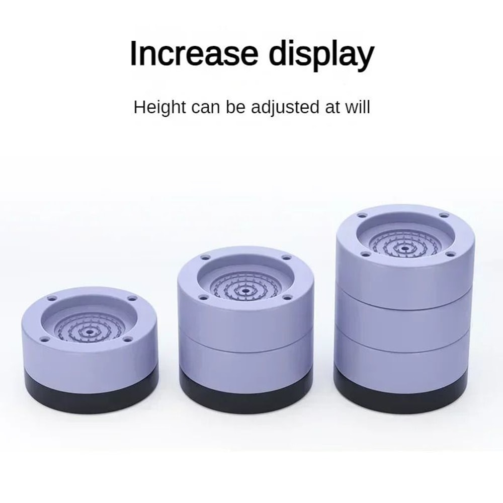 Anti Vibration Washing Machine Pads Non Slip Furniture Feet Protectors Set Of 4 8