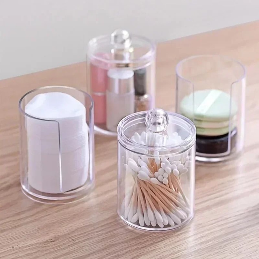 Clear Acrylic Makeup Organizer Jewelry And Cosmetic Storage Case 9