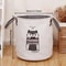 Foldable Waterproof Laundry Storage Basket For Clothes And Toys 3