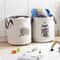 Foldable Waterproof Laundry Storage Basket For Clothes And Toys 9