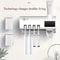Automatic Toothbrush Holder With Toothpaste Dispenser USB Rechargeable Wall Mounted Organizer 2