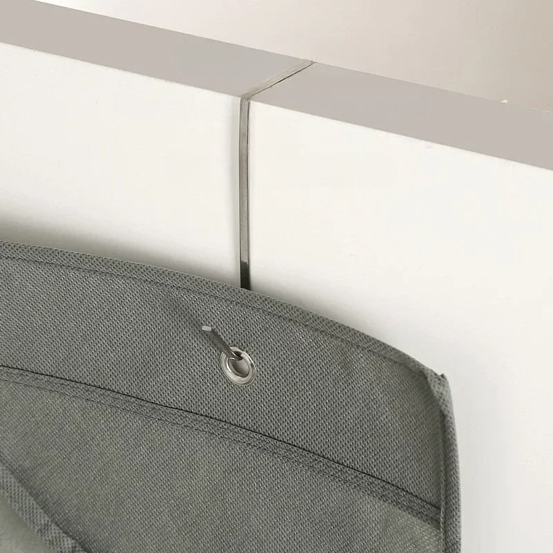 Clear Hat Storage Organizer Over The Door Baseball Cap Holder With Hanging Pockets 7