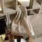 Knitted Shoulder Bag Woven Handbag Large Capacity Casual Tote For Women 10