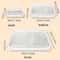 Transparent PVC Travel Cosmetic Bag Waterproof Zipper Storage Box For Makeup And Small Items 6
