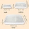 Transparent PVC Travel Cosmetic Bag Waterproof Zipper Storage Box For Makeup And Small Items 6