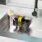 Kitchen Drain Rack Sink Organizer Sponge And Utensil Storage Basket 3