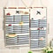 Hanging Storage Organizer With Multi Pockets Wall Mounted Closet Storage Bag 0