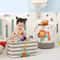 Kids Toy Storage Basket Foldable Canvas Laundry Hamper With Handles 7