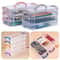 Portable Multi Layer Paintbrush Storage Box Detachable Art And Pen Organizer 10