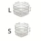 Stainless Steel Storage Basket Multi Purpose Organizer For Bathroom Kitchen And Desk 4