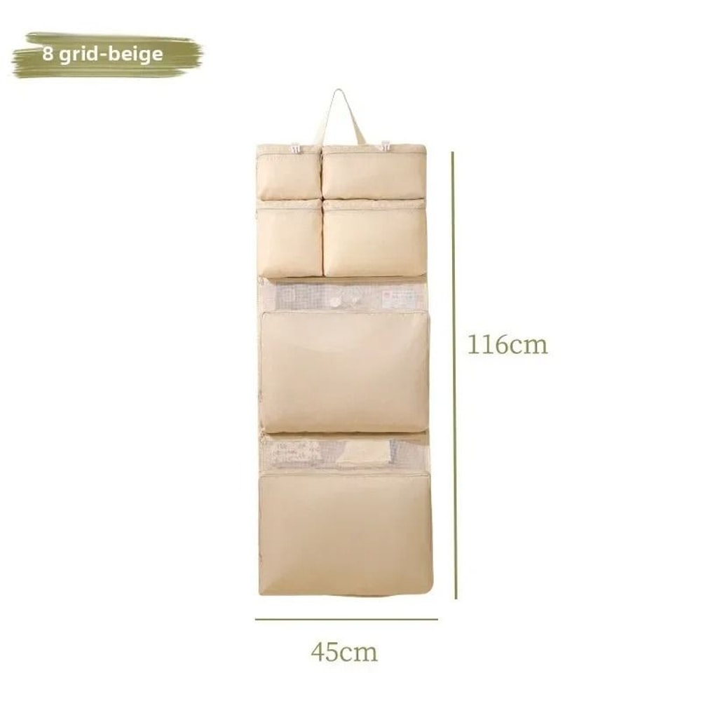 Foldable Hanging Travel Organizer Multi Compartment Clothes Storage Bag 7