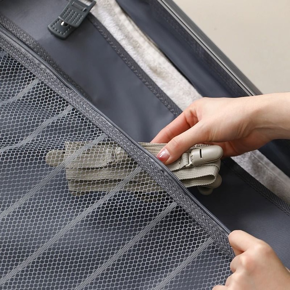 Hanging Hat Organizer With Rope And Clips Baseball Cap Storage Rack For Closet And Door 2