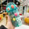 Kids Water Bottle With Double Straw Leak Proof Cute Plastic Bottle 430ml 1