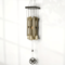 deep bass wind chimes near patio furniture