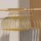 Gold Metal Scarf Hanger Organizer Half Round Multi Purpose Closet Hangers Set Of 5 0