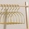 Gold Metal Scarf Hanger Organizer Half Round Multi Purpose Closet Hangers Set Of 5 6