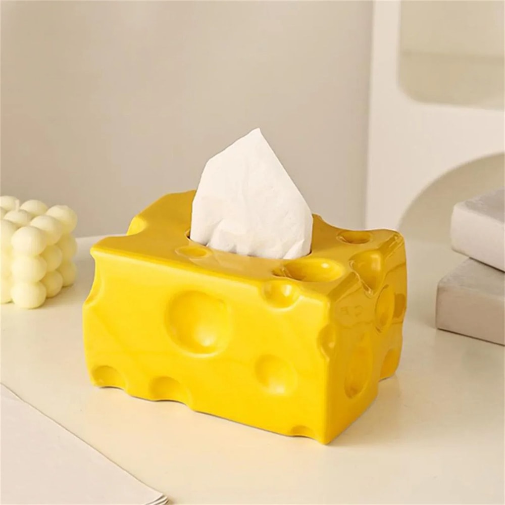 Ceramic Tissue Box Holder Decorative Napkin And Toilet Paper Organizer 1
