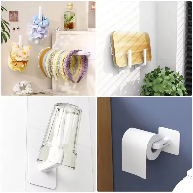 Adhesive Hat Hooks Baseball Cap Organizer No Drill Wall And Door Hat Rack 5
