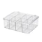 Acrylic Photocard Storage Box Transparent Display Organizer With Compartments 0