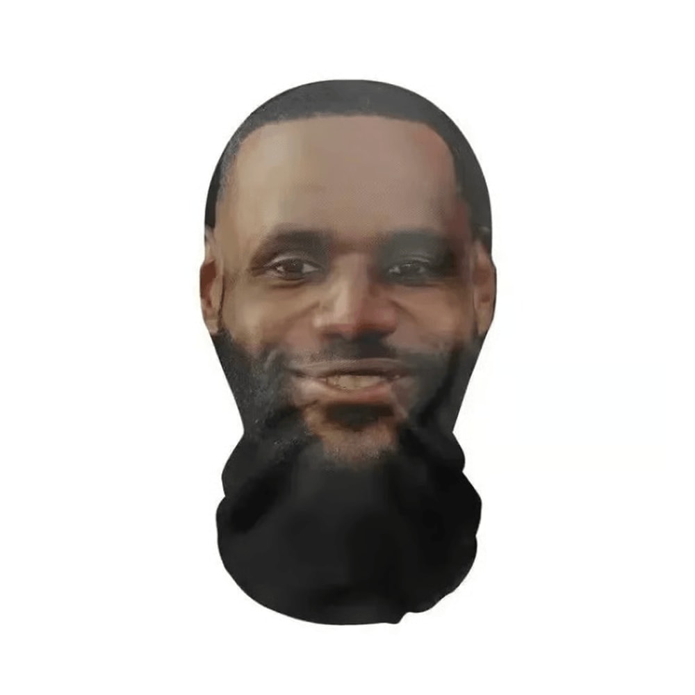 seamless printed face mask for halloween costume