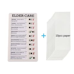 reusable kids chore chart daily planner responsibility checklist board