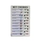 Reusable Kids Chore Chart Daily Planner Responsibility Checklist Board 5
