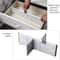 Adjustable Drawer Dividers Organizer Retractable Kitchen Storage Partition Set 5