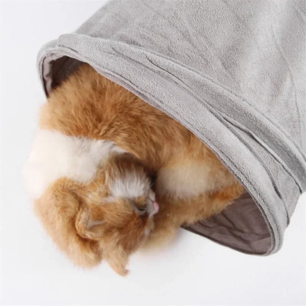 Foldable Cat Tunnel Toy Indoor Cat Play Tunnel For Exercise And Fun 3
