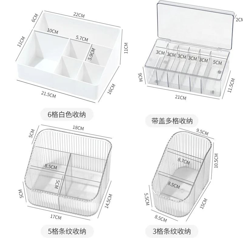 Acrylic Eyelash Extension Organizer Lash Tool Storage Box With Lid 7