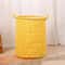 Foldable Cotton Linen Laundry Hamper Large Laundry Storage Bag 3