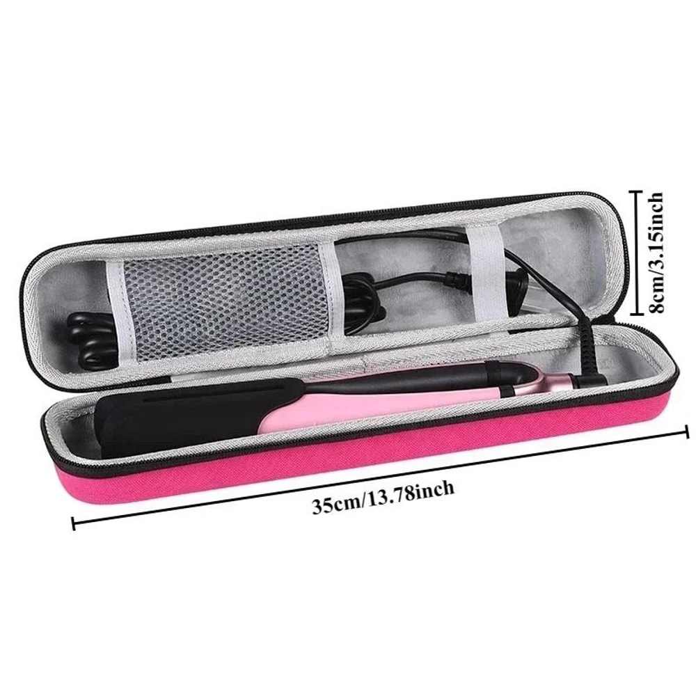 Heat Resistant Hair Straightener Storage Bag For Travel And Home Use 8