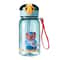 Cute Cartoon Kids Straw Water Bottle BPA Free Leakproof Sippy Cup 400ml 5