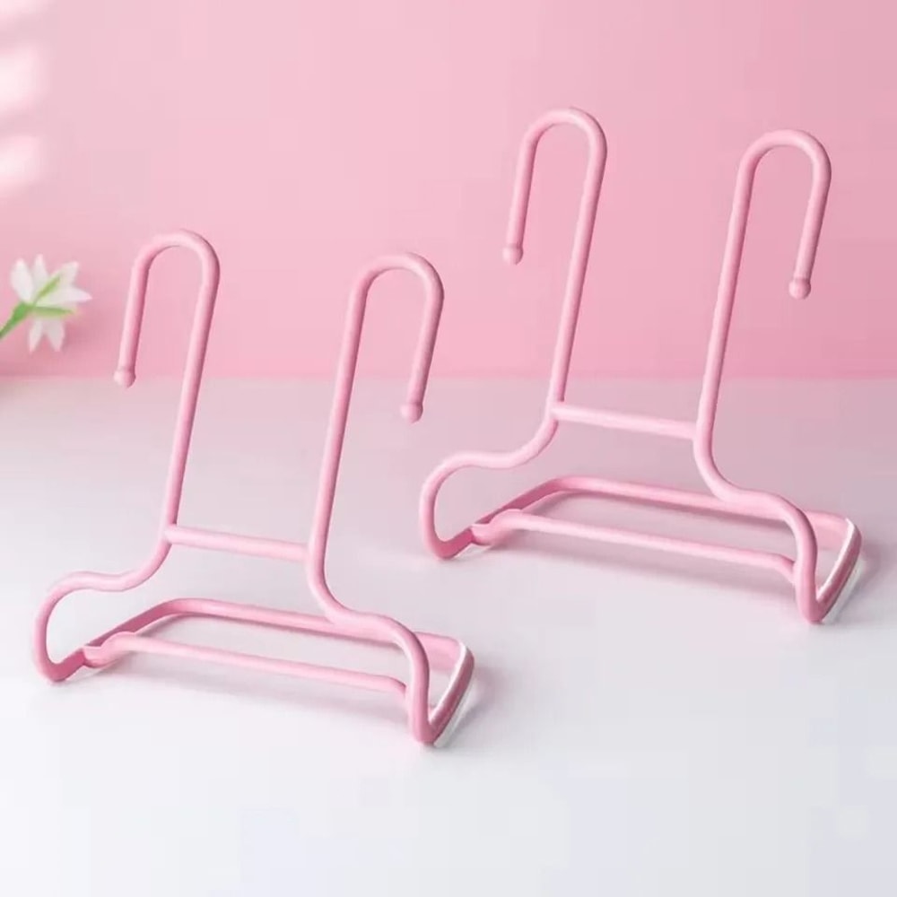 Multi Purpose Shoe Drying Rack Double Hooks Balcony Shoe Storage Organizer 2 Pieces 4