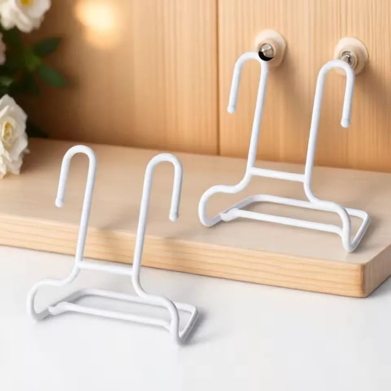 Multi Purpose Shoe Drying Rack Double Hooks Balcony Shoe Storage Organizer 2 Pieces 1
