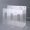 Clear Acrylic Mask Holder And Glove Dispenser Wall Mounted Hygiene Storage Box 3