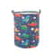 Foldable Cotton Linen Laundry Basket Large Storage Hamper For Clothes And Toys 7