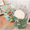 Foldable Cotton Linen Laundry Basket Large Storage Hamper For Clothes And Toys 8