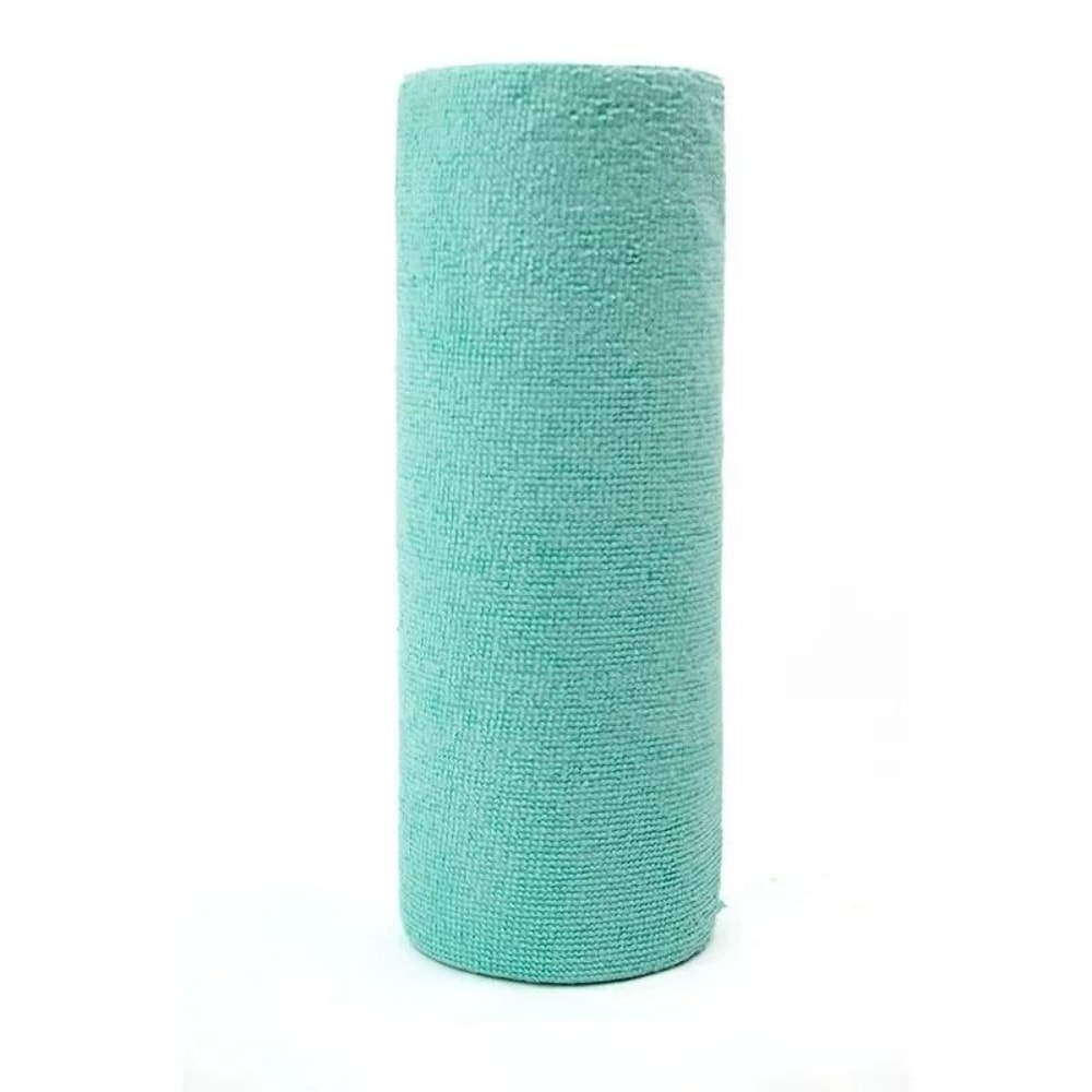 Reusable Microfiber Cleaning Wipe Roll Washable Paper Towel Replacement 20 Sheets 5