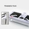 Adjustable Shower Storage Holder No Drilling Bathroom Pole Organizer Shelf 0
