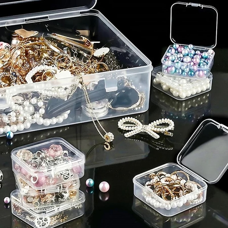 Mini Bead Organizer Container Plastic Storage Box For Jewelry Making And Crafts 3